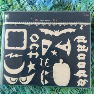 Halloween Foam Stamp Set